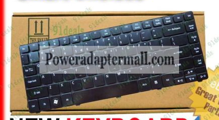 New Acer Aspire 4625 4625G US Keyboard Black